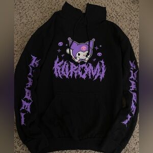 Grunge Kuromi Hoodie